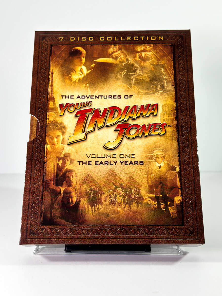 Forside av cover til The Adventures of Young Indiana Jones: Volume One – The Early Years på DVD hos Brukbar Film