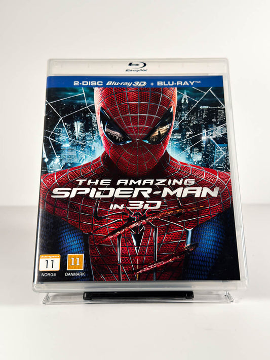Forside av cover til The Amazing Spider-Man in 3D på Blu-ray