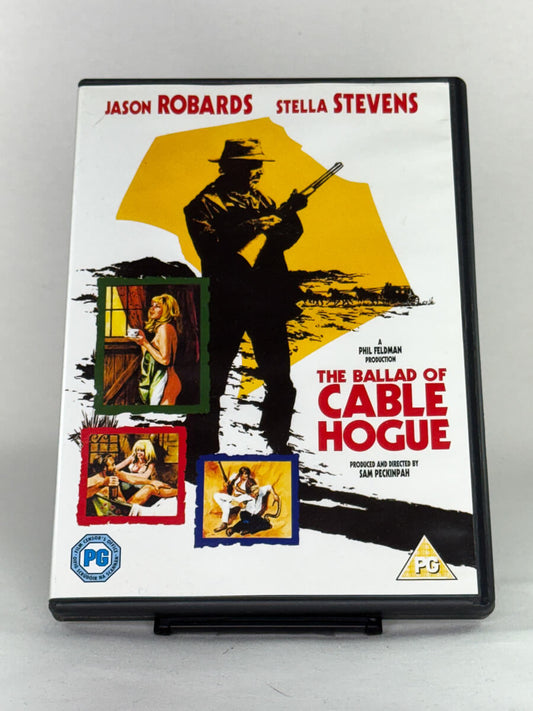 DVD-forside til filmen The Ballad of Cable Hogue
Originalt cover brukt for produktbilde i nettbutikken Brukbar Film
