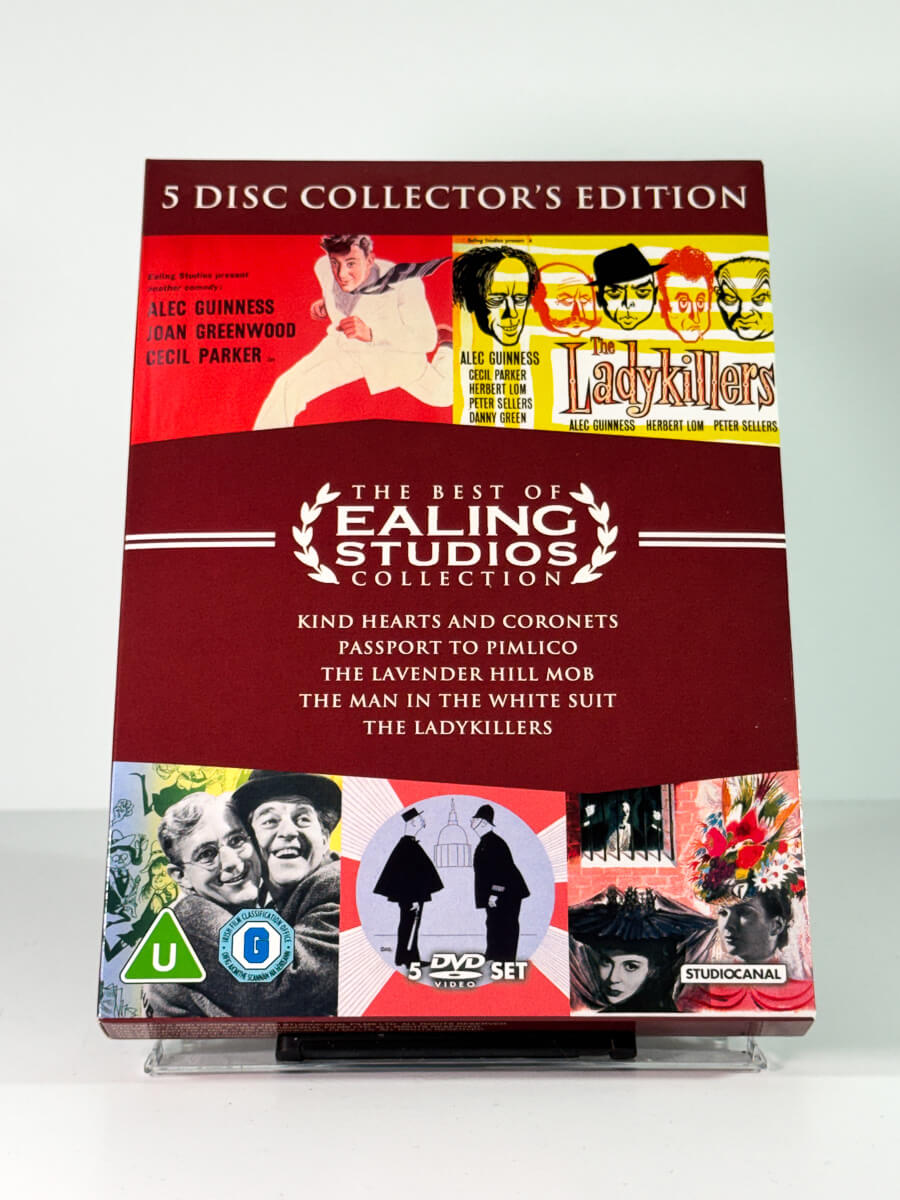 Forside av cover til The Best of Ealing Studios Collection, brukt DVD hos Brukbar Film