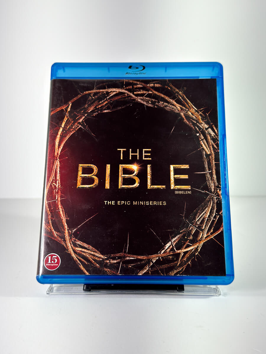 Forside av cover til The Bible på Blu-ray