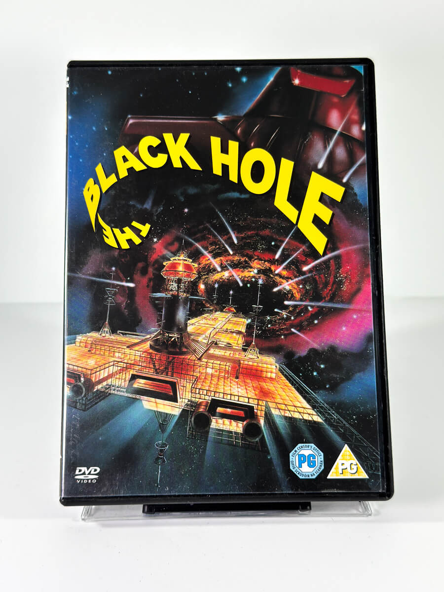 Forside av cover til The Black Hole, brukt DVD hos Brukbar Film