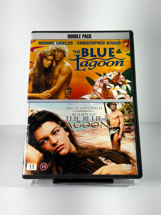 Forside av cover til The Blue Lagoon / Return to the Blue Lagoon på DVD