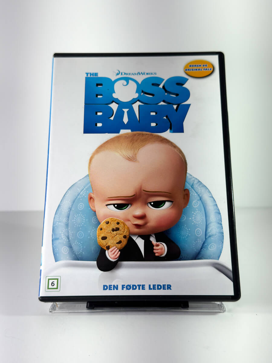 Forside av cover til The Boss Baby på DVD
