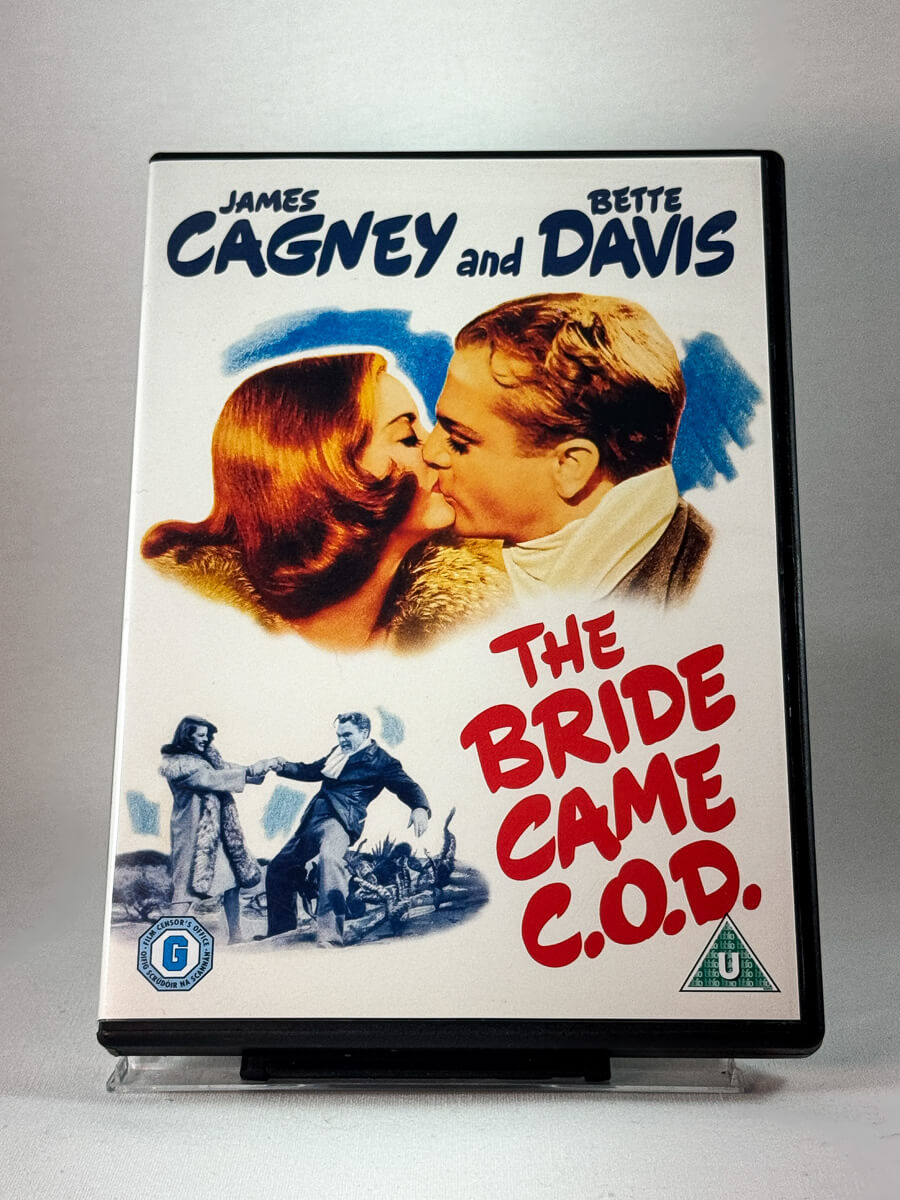 Forside av cover til The Bride Came C.O.D., bruktfilm hos nettbutikken Brukbar Film