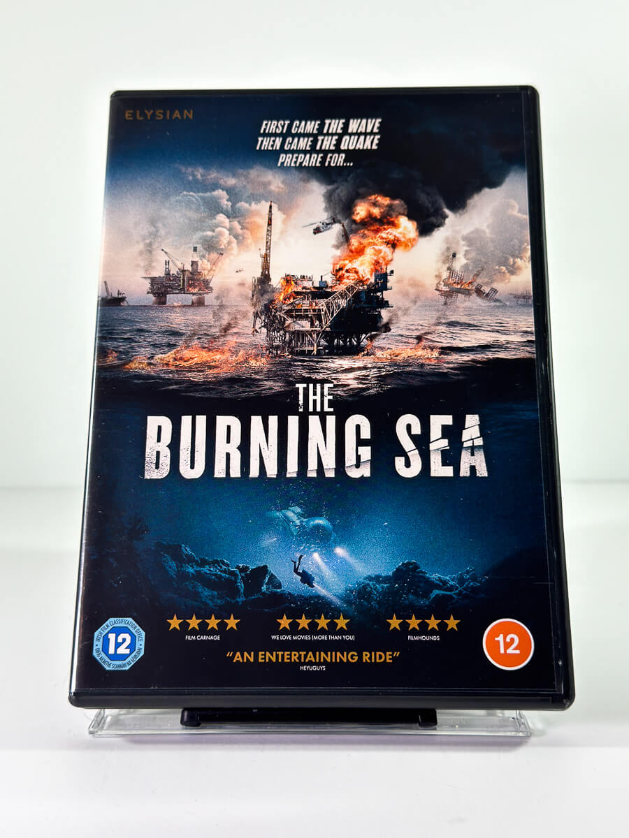 Forside av cover til The Burning Sea på DVD