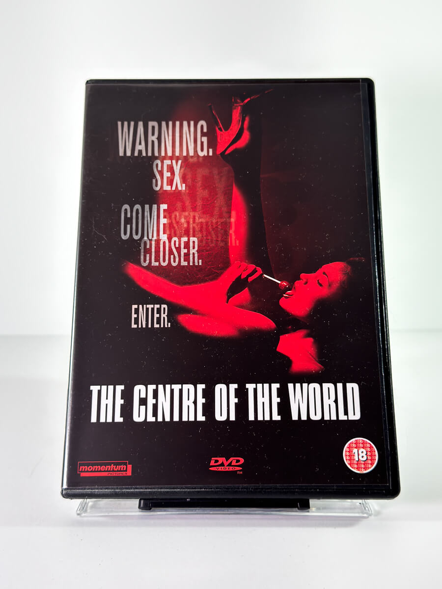 Forside av cover til The Centre of the World, brukt DVD hos Brukbar Film