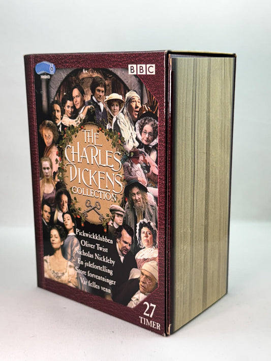 Forside av DVD-cover til The Charles Dickens Collection, bruktfilm hos nettbutikken Brukbar Film