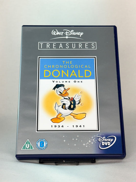 DVD-forside til filmen The Chronological Donald: 1934–1941
Originalt cover brukt for produktbilde i nettbutikken Brukbar Film