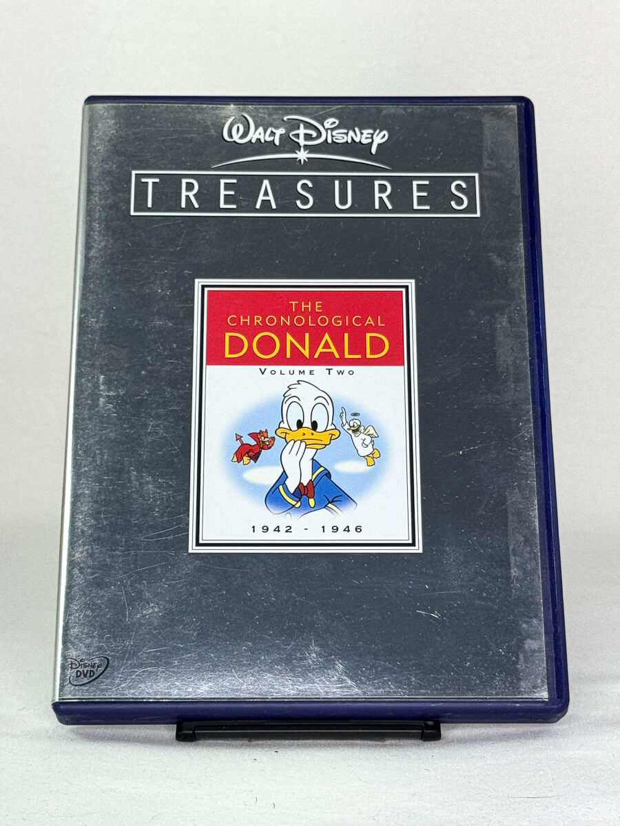 DVD-forside til filmen The Chronological Donald Volume Two: 1942–1946
Originalt cover brukt for produktbilde i nettbutikken Brukbar Film