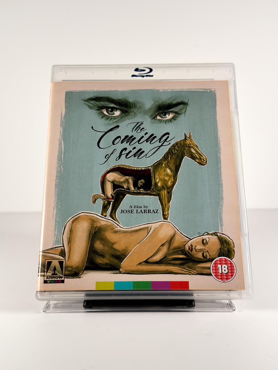 Forside av cover til The Coming of Sin på Blu-ray