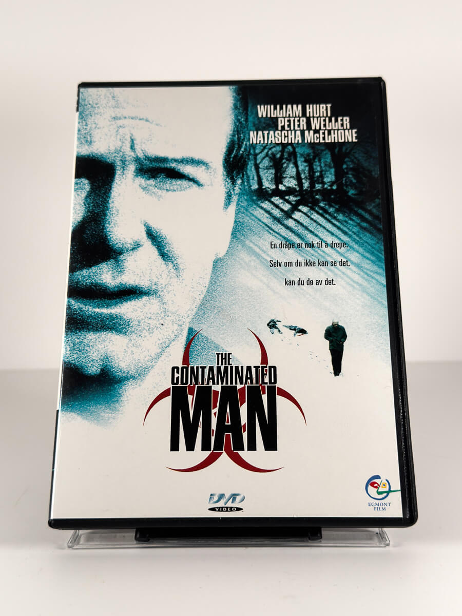 Forside av cover til The Contaminated Man på DVD
