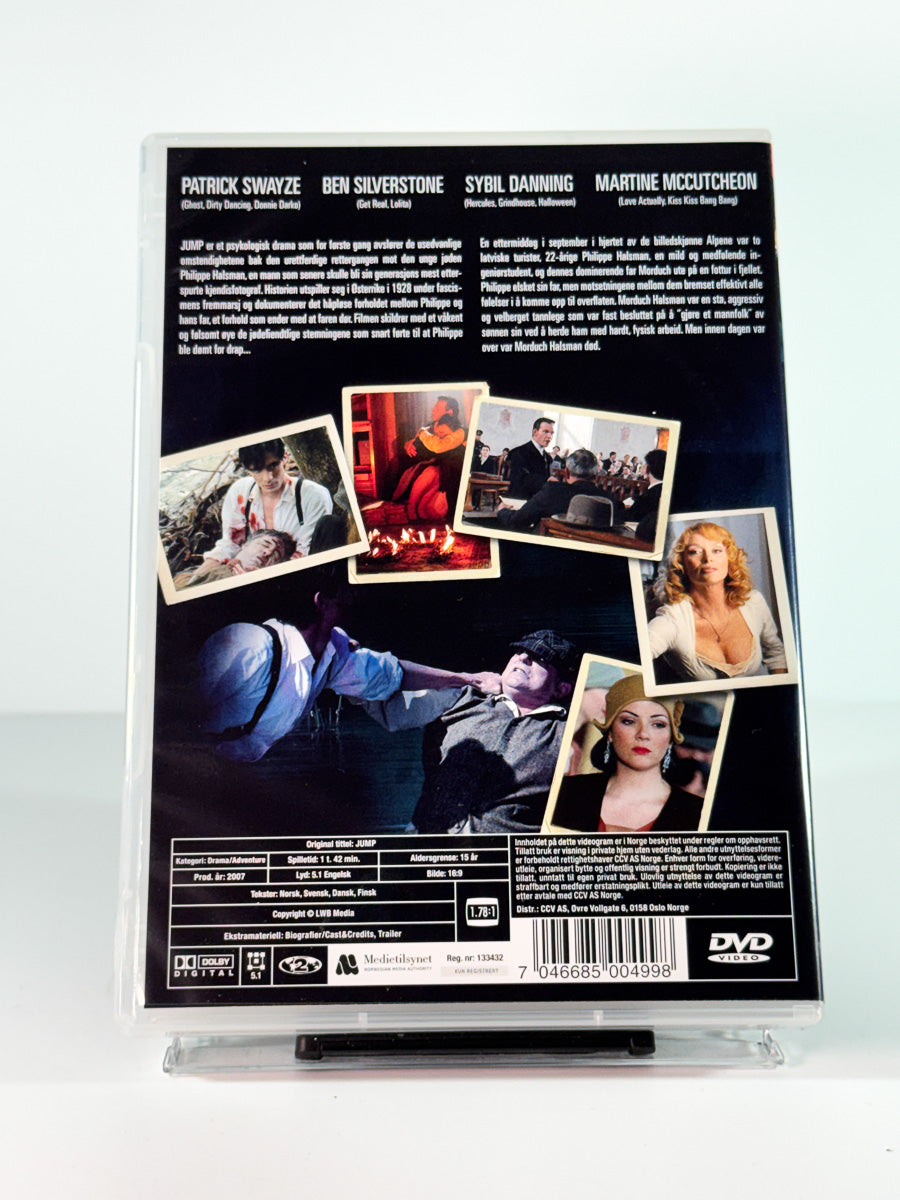 Bakside av cover til The Crime, brukt original DVD hos Brukbar Film