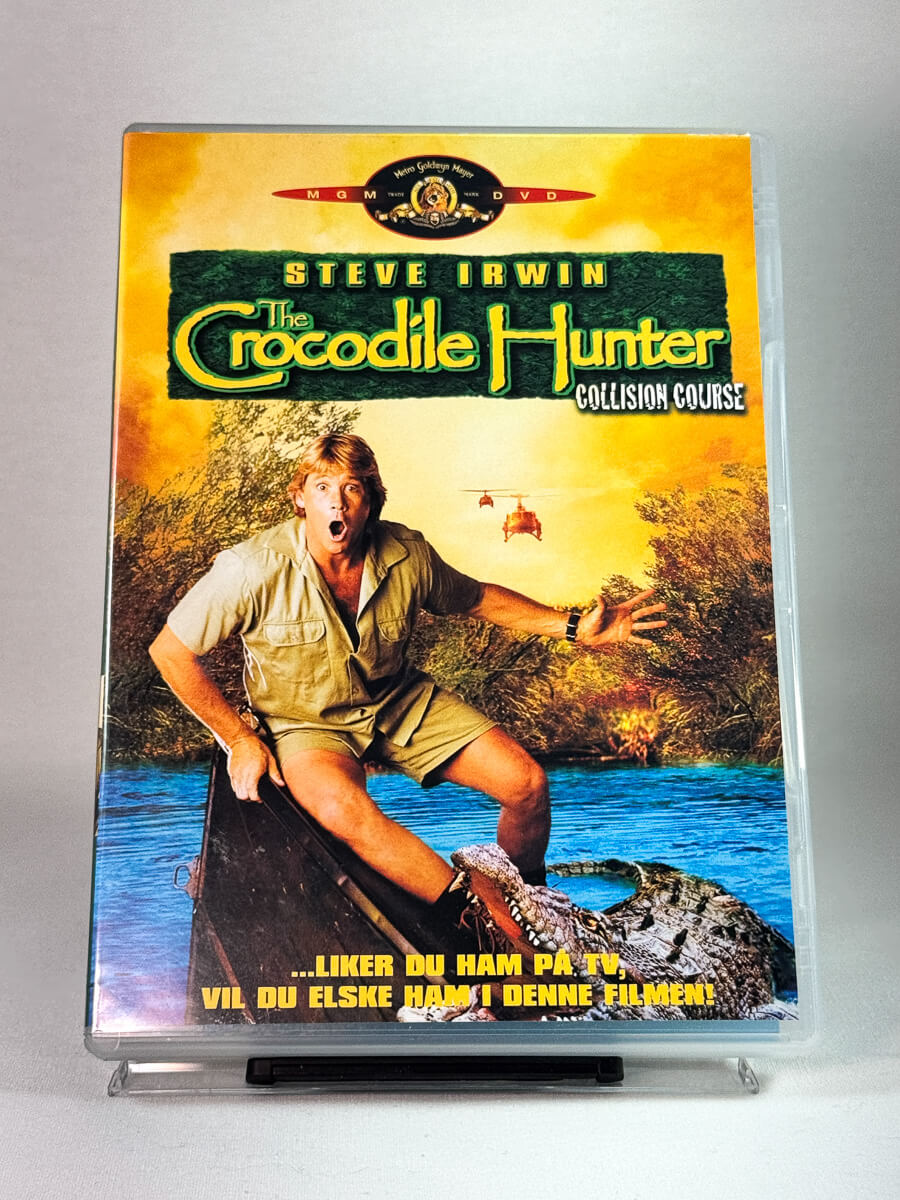 Forside av cover til The Crocodile Hunter: Collision Course, bruktfilm på DVD hos Brukbar Film