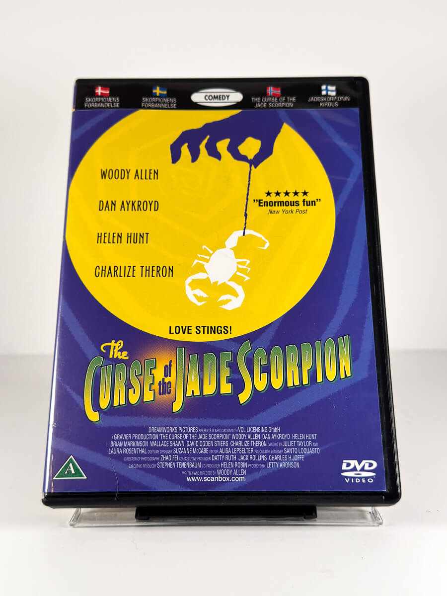 Forside av cover til The Curse of the Jade Scorpion på DVD