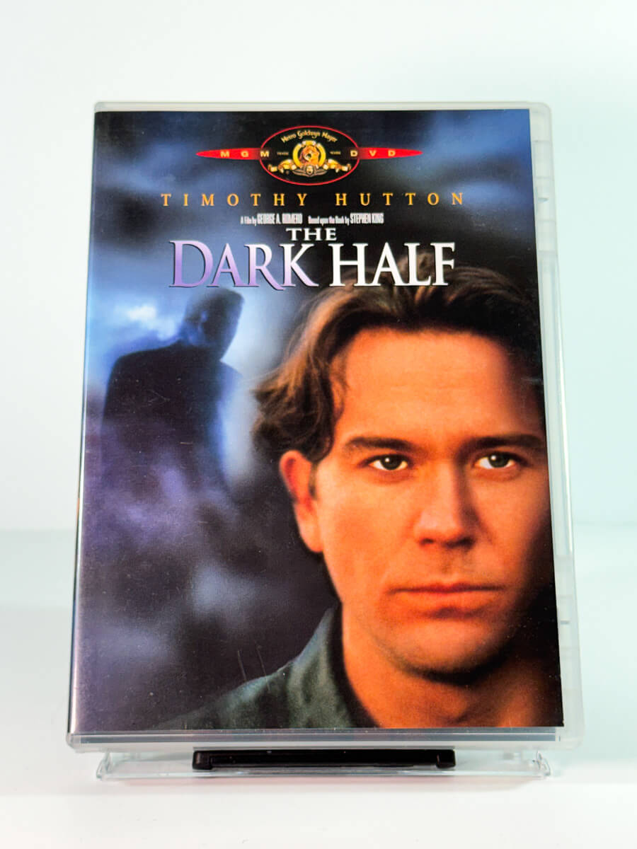 Forside av cover til the dark half, brukt DVD hos Brukbar Film