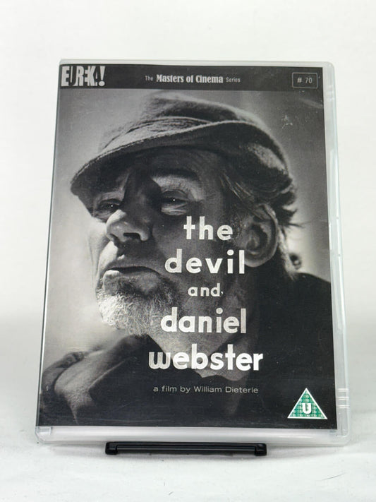 Brukt DVD The Devil and Daniel Webster – forside av klassisk filmcover, original engelsk utgave, Brukbar Film