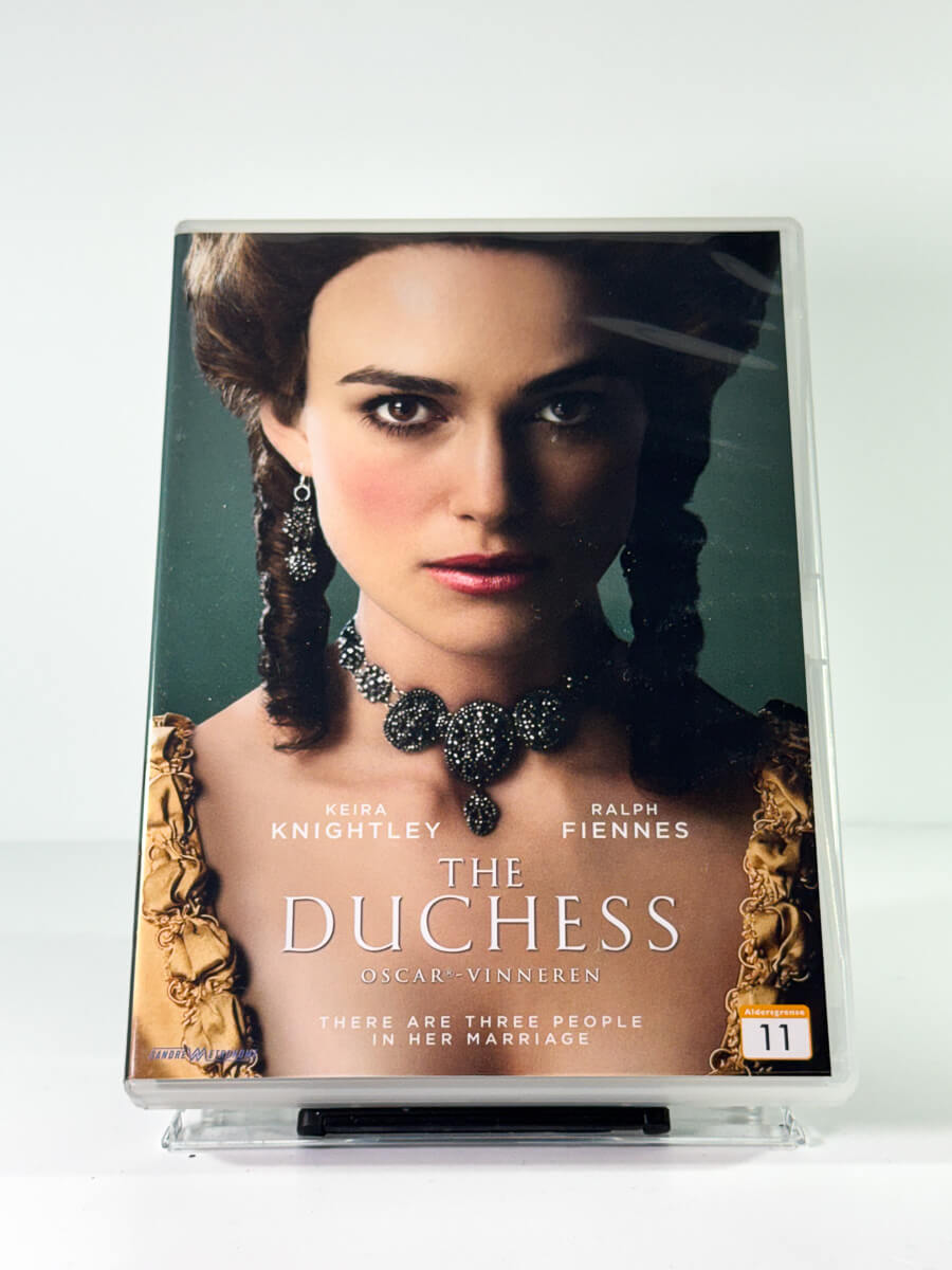 Forside av cover til the duchess, bruktfilm på DVD hos Brukbar Film