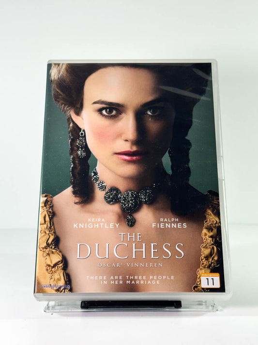 Forside av cover til the duchess, bruktfilm på DVD hos Brukbar Film