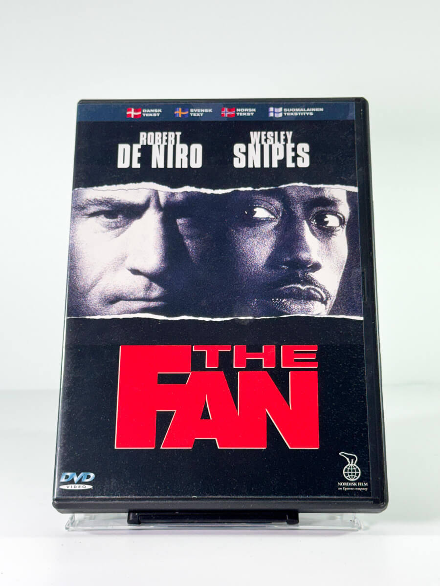 Forside av cover til the fan, bruktfilm hos nettbutikken Brukbar Film