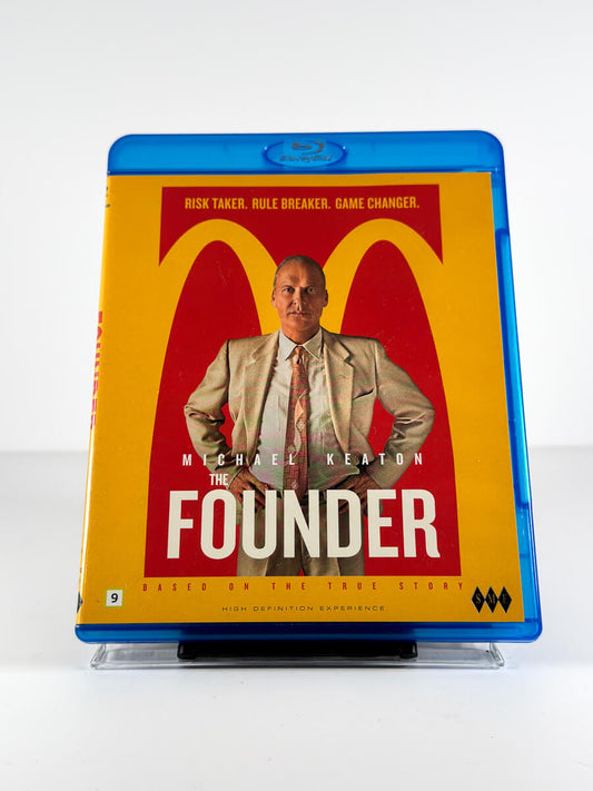 Forside av cover til The Founder på Blu-ray