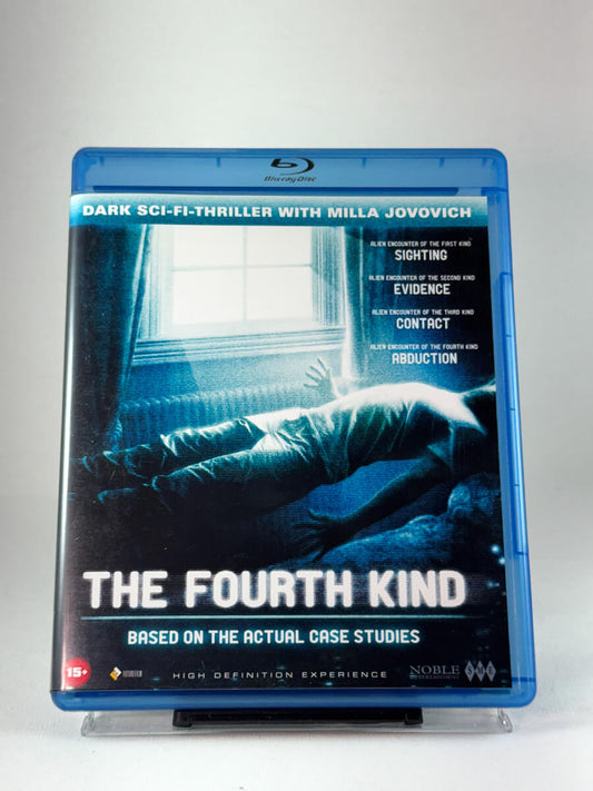 Forside av Blu-ray-cover til The Fourth Kind, bruktfilm hos nettbutikken Brukbar Film
