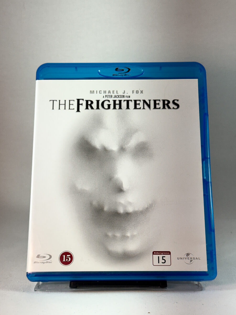 Forside av cover til The Frighteners, brukt original Blu-ray hos Brukbar Film