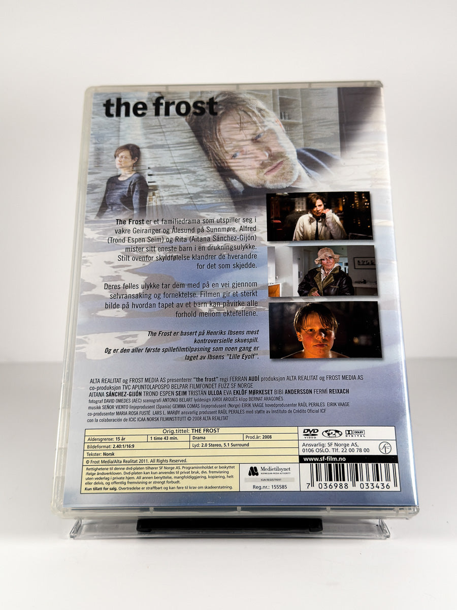 Bakside av cover til The Frost på DVD