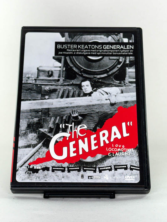 DVD-forside til filmen The General
Originalt cover brukt for produktbilde i nettbutikken Brukbar Film