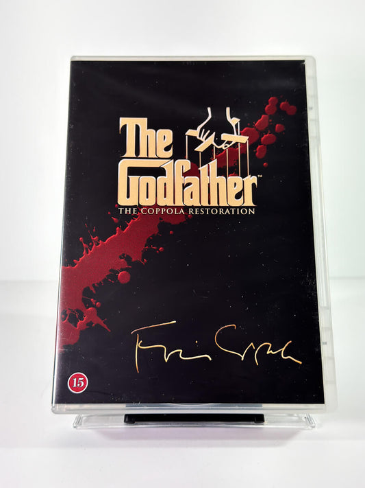 Forside av cover til The Godfather, brukt DVD hos Brukbar Film