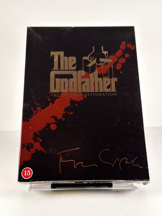 Forside av cover til The Godfather: The Coppola Restoration på DVD