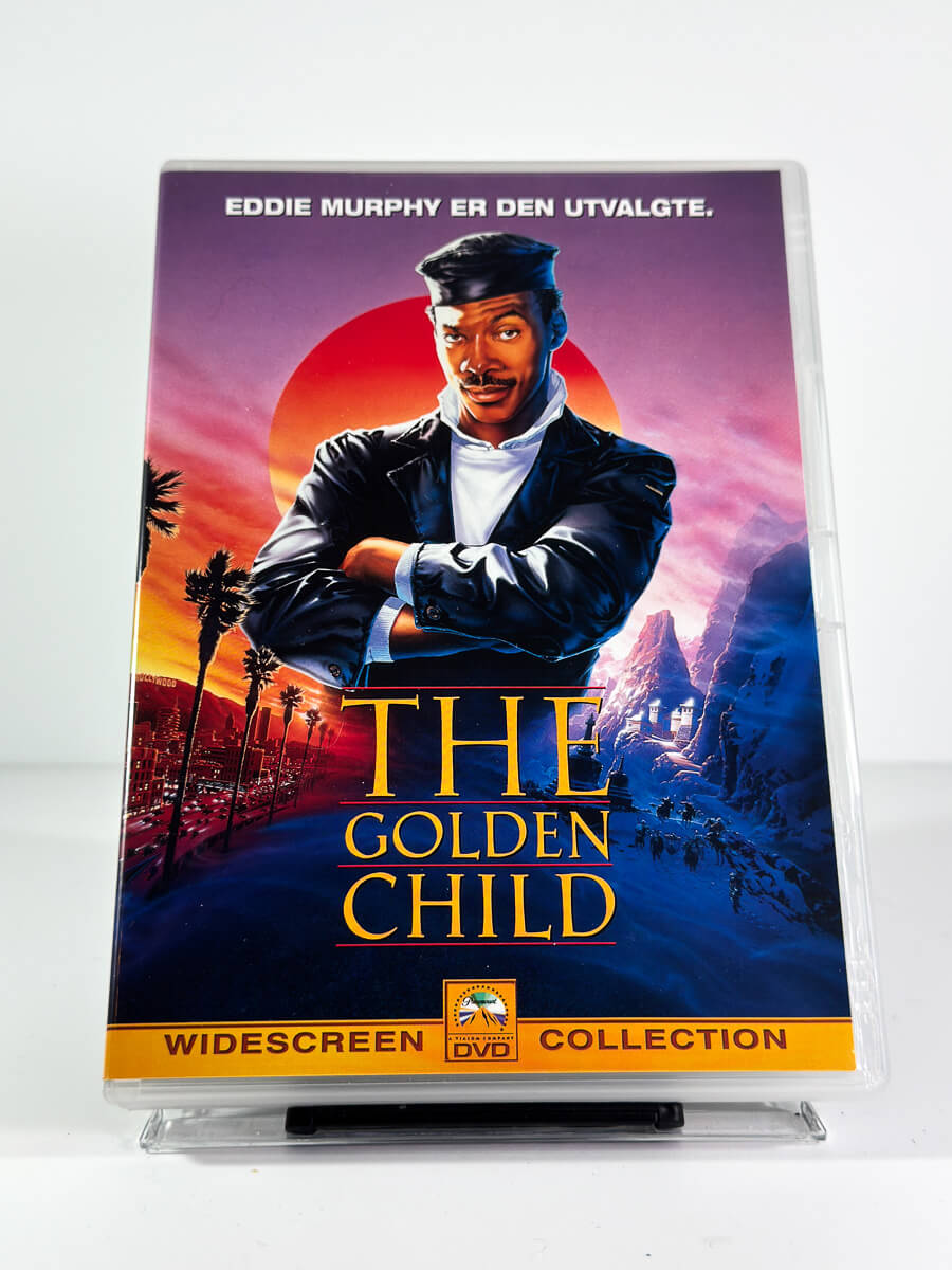 Forside av cover til The Golden Child på DVD