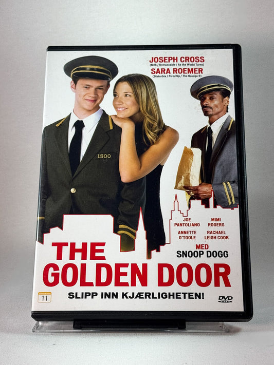 Forside av cover til The Golden Door, bruktfilm hos nettbutikken Brukbar Film