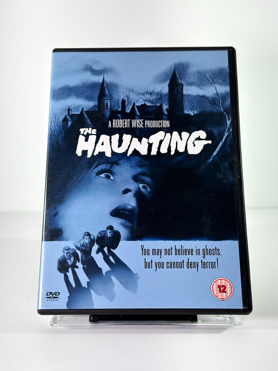 Forside av cover til The Haunting, brukt DVD hos Brukbar Film