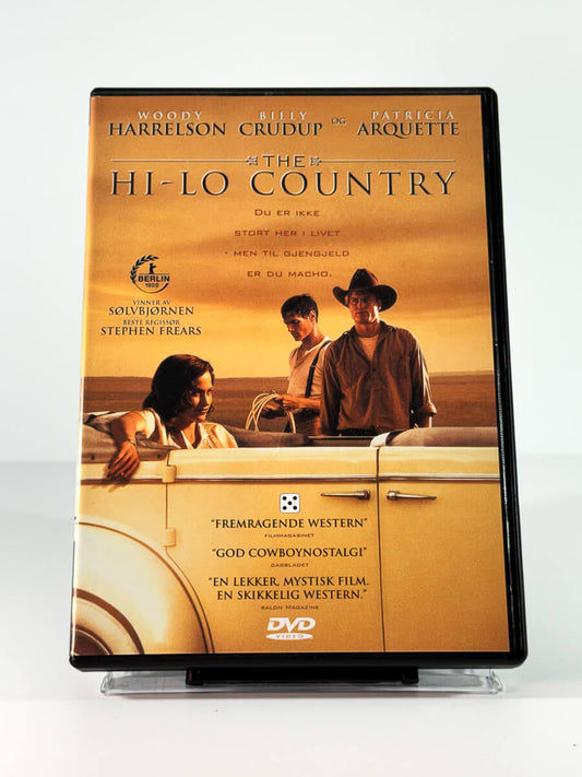 Forside av cover til The Hi-Lo Country, bruktfilm hos nettbutikken Brukbar Film