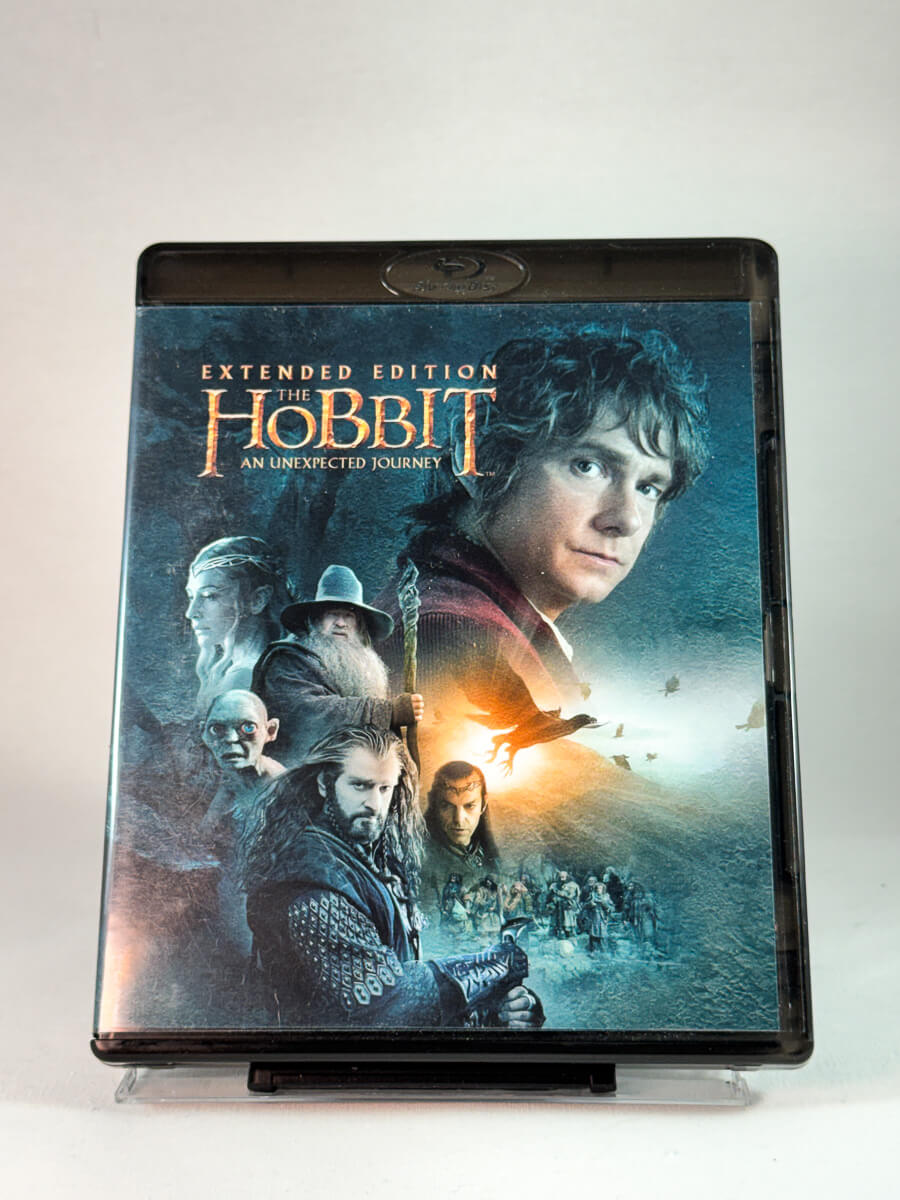 Forside av cover til The Hobbit: An Unexpected Journey – Extended Edition, bruktfilm hos nettbutikken Brukbar Film