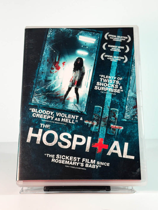 Forside av cover til The Hospital, bruktfilm hos nettbutikken Brukbar Film