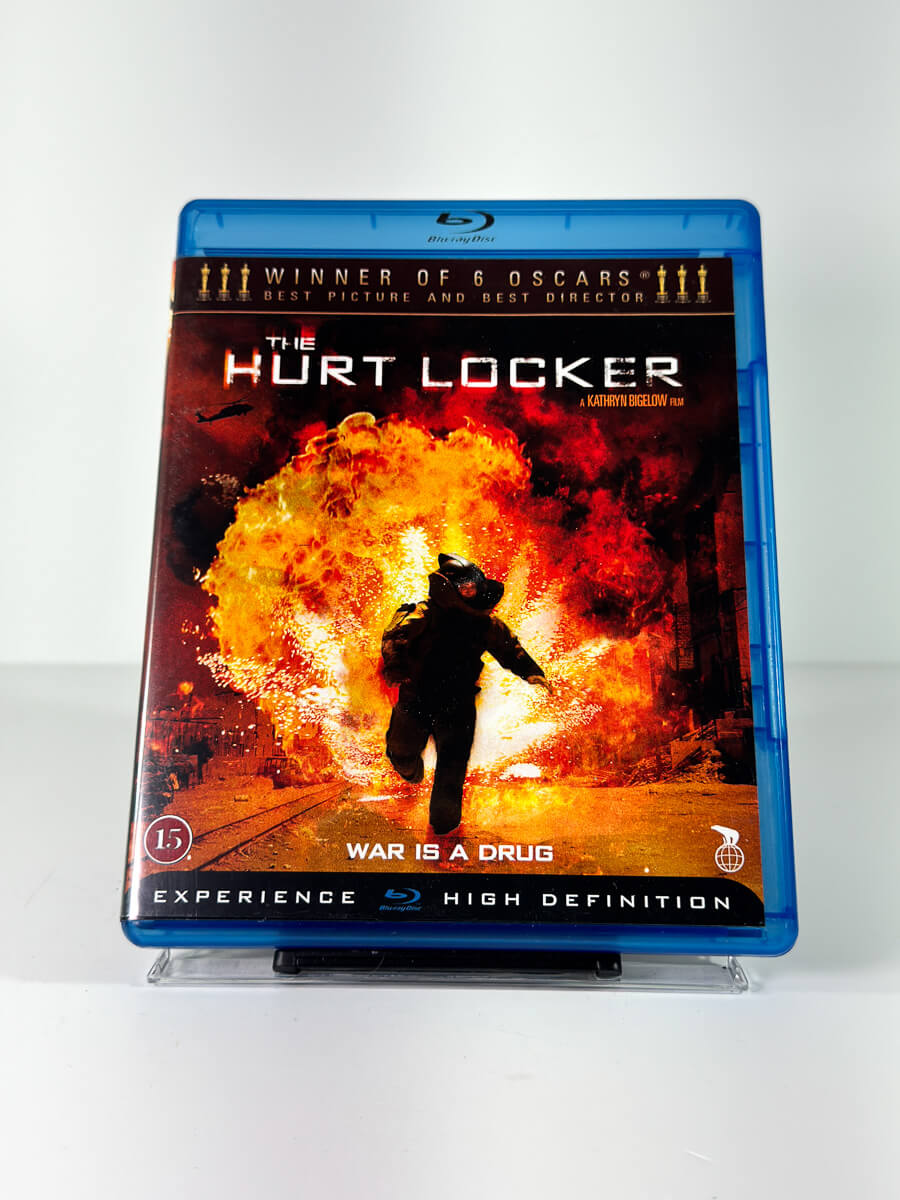 Forside av cover til The Hurt Locker på Blu-ray