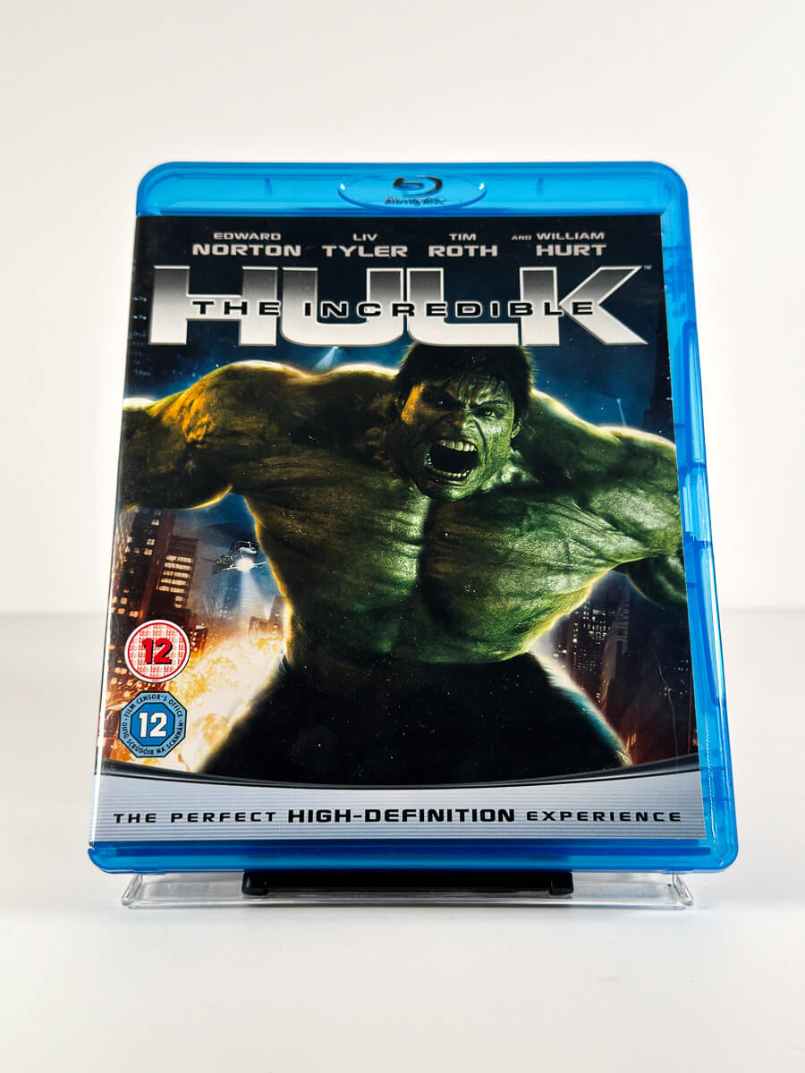 Forside av cover til The Incredible Hulk på Blu-ray