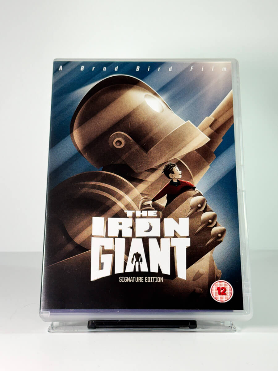 Forside av cover til The Iron Giant – Signature Edition, brukt DVD hos Brukbar Film