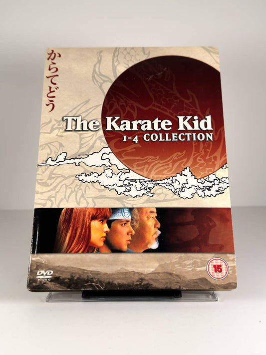 Forside av cover til The Karate Kid 1–4 Collection på DVD