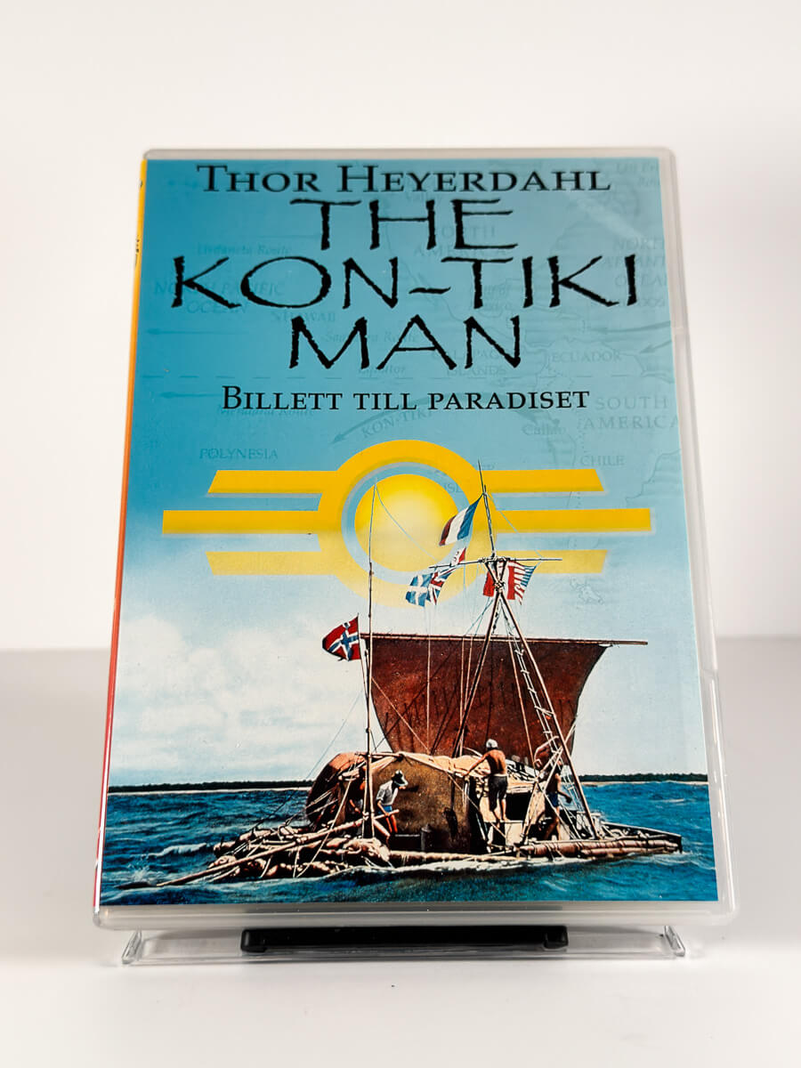 Forside av cover til The Kon-Tiki Man – Billett till paradiset på DVD
