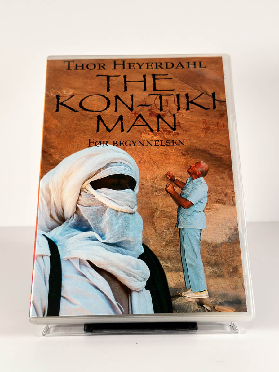 Forside av cover til The Kon-Tiki Man – Før begynnelsen på DVD