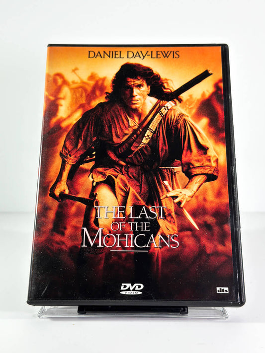 Forside av cover til The Last of the Mohicans på DVD