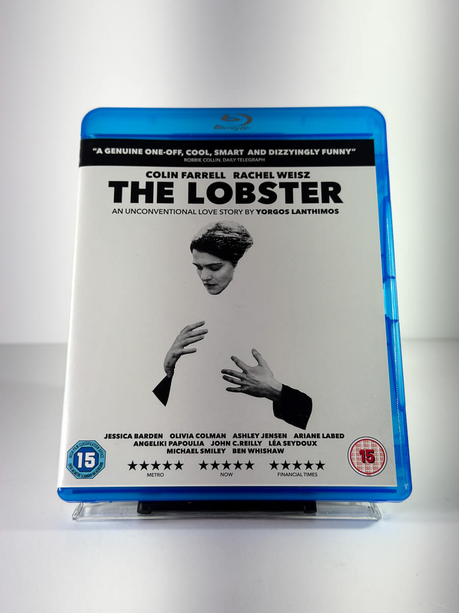 Forside av cover til The Lobster på Blu-ray