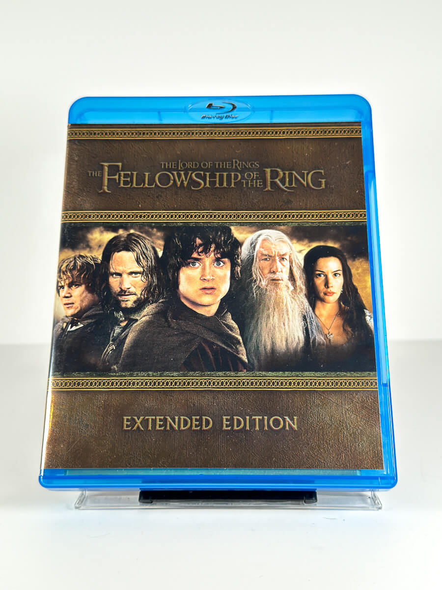 Forside av cover til The Lord of the Rings: The Fellowship of the Ring – Extended Edition på Blu-ray