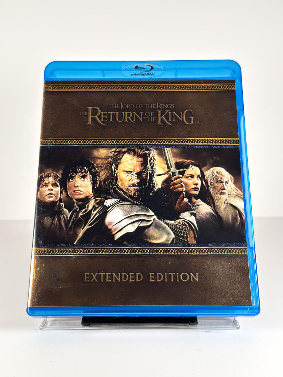 Forside av cover til The Lord of the Rings: The Return of the King – Extended Edition på Blu-ray