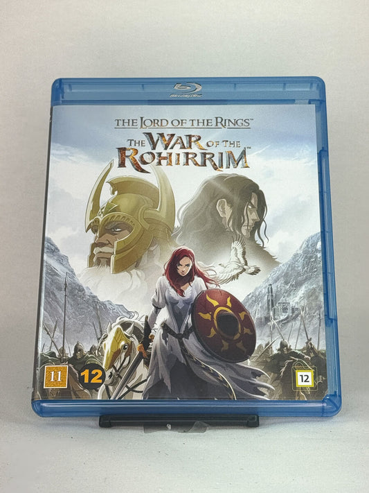 Forside av Blu-ray-cover til The Lord of the Rings: The War of the Rohirrim – brukt animasjonsfilm fra Ringenes Herre-universet, hos Brukbar Film