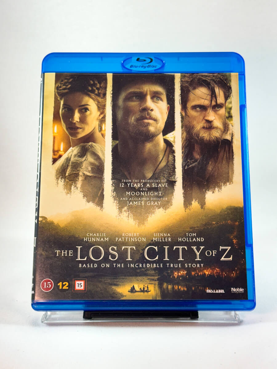 Forside av cover til The Lost City of Z, bruktfilm på Blu-ray hos Brukbar Film