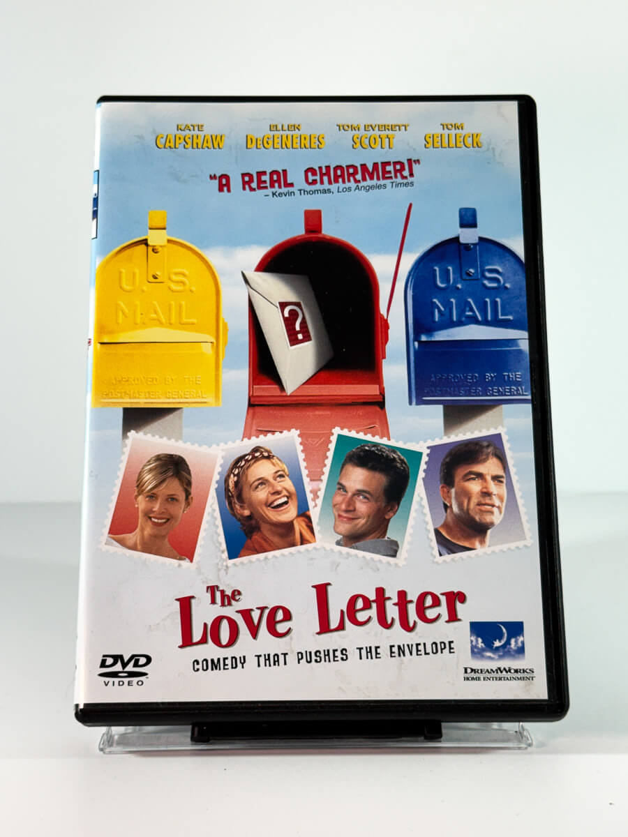Forside av cover til The Love Letter, brukt DVD hos Brukbar Film